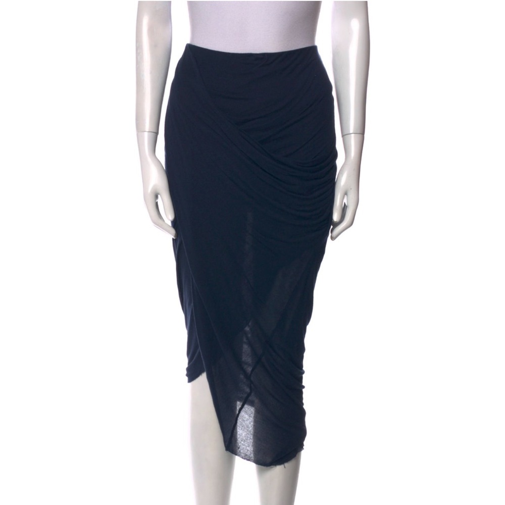 Helmut Lang Asymmetrical Wrap Kinetic Skirt